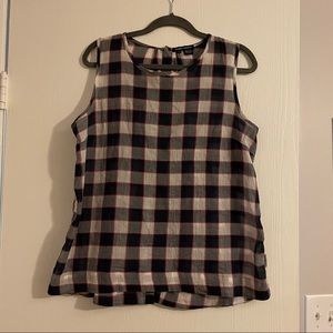 Plaid tank